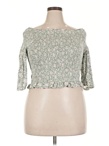 LOFT Beach 3/4 Sleeve Top (view 1)