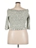 LOFT Beach Green 3/4 Sleeve Top Size XXL - photo 2