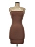 Love Tree Solid Brown Cocktail Dress Size M - photo 1
