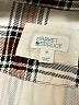 Market and Spruce Plaid Silver 3/4 Sleeve Blouse Size 2X - photo 7