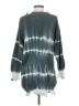 Superdown 100% Cotton Tie-dye Teal Pullover Sweater Size S - photo 2