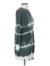 Superdown 100% Cotton Tie-dye Teal Pullover Sweater Size S - photo 4
