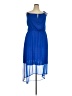 Lane Bryant Blue Cocktail Dress Size 18 - 20 Plus - photo 1