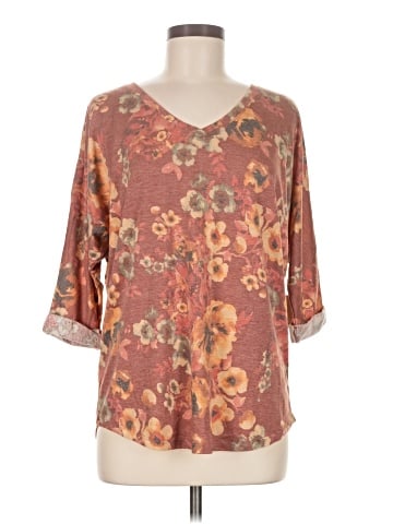 Femme by tresics 3/4 Sleeve Blouse (view 1)