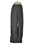 Assorted Brands 100% Polyester Stripes Gray Dress Pants Size L - photo 1
