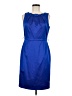 Evan Picone Blue Cocktail Dress Size 6 - photo 1