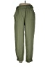 Assorted Brands 100% Rayon Solid Green Cargo Pants Size L - photo 1