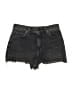 Spyder Black Denim Shorts Size 28 waist - photo 1