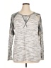 Haptics Gray Long Sleeve Top Size 1X - photo 1