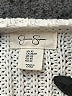Jessica Simpson 100% Acrylic Metallic Ivory Pullover Sweater Size XS - photo 7