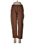 Everlane Chevron-herringbone Brown Casual Pants Size M - photo 1