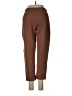 Everlane Chevron-herringbone Brown Casual Pants Size M - photo 2