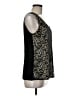 Ann Taylor Black Sleeveless Blouse Size M - photo 4