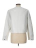 Dolce Cabo 100% Rayon Metallic White Jacket Size L - photo 2