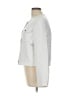 Dolce Cabo 100% Rayon Metallic White Jacket Size L - photo 5
