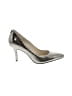 MICHAEL Michael Kors Metallic Silver Heels Size 8 - photo 1