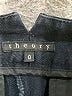 Theory Solid Black Shorts Size 0 - photo 3