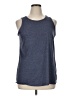 Torrid Blue Sleeveless T-Shirt Size 1X Plus (1) - photo 1