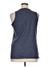 Torrid Blue Sleeveless T-Shirt Size 1X Plus (1) - photo 2