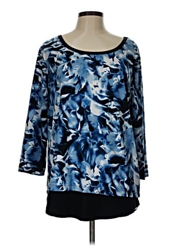 Nue Options 3/4 Sleeve Blouse (view 1)