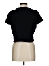 Intermix Black Short Sleeve Turtleneck Size L - photo 2