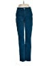 CAbi Chevron-herringbone Teal Jeans Size 8 - photo 1