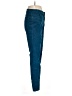 CAbi Chevron-herringbone Teal Jeans Size 8 - photo 4