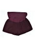 Maacie Solid Burgundy Athletic Shorts Size L - photo 1