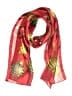 Echo 100% Silk Red Silk Scarf One size - photo 1