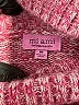Mi ami Tweed Pink Turtleneck Sweater Size M - photo 7