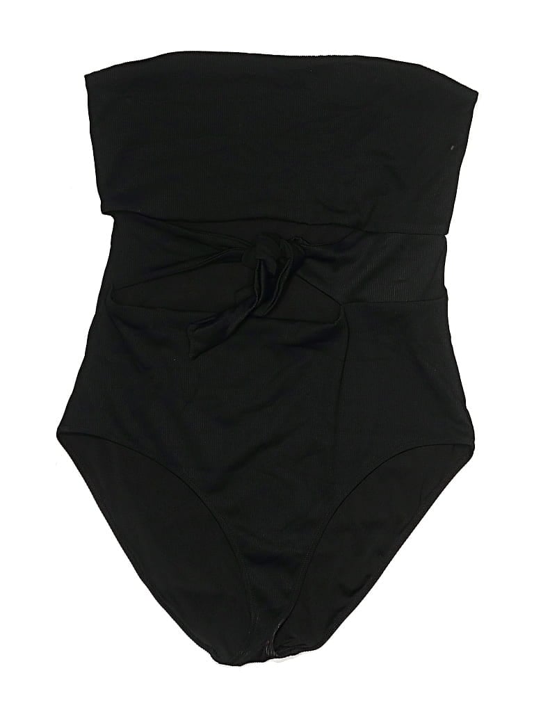 Pre-owned Aerie One Piece Swimsuit In Black