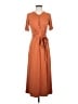 Assorted Brands Brown Casual Dress Size XS - photo 1