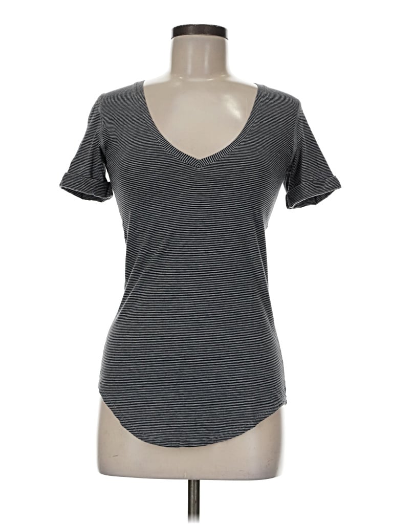 Pre-owned Lululemon Athletica Short Sleeve T-shirt In Gray