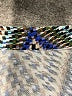 Assorted Brands Chevron-herringbone Blue 3/4 Sleeve Blouse Size 1X - photo 7
