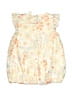 First Impressions 100% Polyester Ivory Yellow Dress 9-12 MO / 12 MO - photo 2