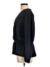 On 34th 100% Polyester Black Long Sleeve Blouse Size L - photo 5