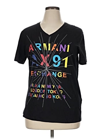 Armani Exchange Short Sleeve T-Shirt (view 1)