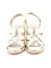 Talbots Outlet Silver Gold Wedges Size 10 - photo 2