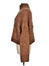 Pol 100% Polyester Tweed Brown Turtleneck Sweater Size L - photo 5
