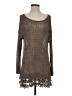 Entro Metallic Brown Pullover Sweater Size S - photo 1