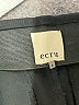 Ecru Solid Black Dress Pants Size 6 - photo 7