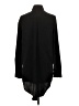 Express 100% Polyester Black Long Sleeve Blouse Size S - photo 2