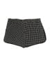 Express 100% Polyester Houndstooth Black Shorts Size XS - photo 2