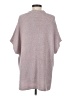 Neiman Marcus Gray Pink Poncho Size S - photo 2