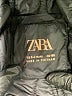 Zara Solid Black Coat Size 3 - 4 - photo 3