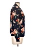 Love Tree 100% Polyester Floral Blue Jacket Size L - photo 4