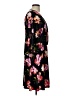 Colleen Lopez Floral Black Casual Dress Size L - photo 4