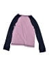 L.L.Bean 100% Polyester Purple Cardigan Size 6X - 7 - photo 2