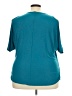 Misia Teal Short Sleeve Top Size 3X - photo 2