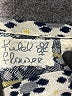 Field Flower 100% Cotton Houndstooth Blue Pullover Sweater Size L - photo 6
